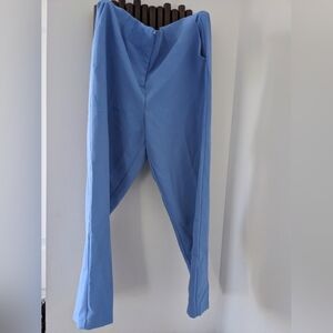 Women's Bright Blue Straight Leg Office Pants - Size US L - NWOT